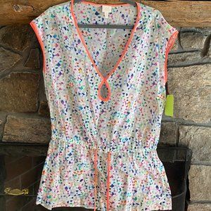 *NWT* Milly Cabana Print Coverup